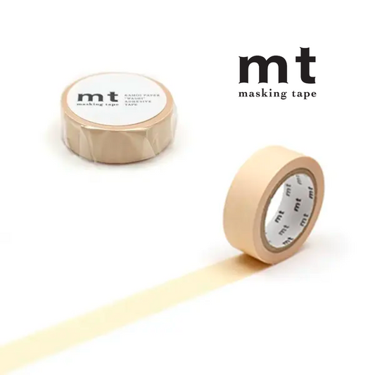 MT Basic Washi Tape - Pastel Marigold 7m