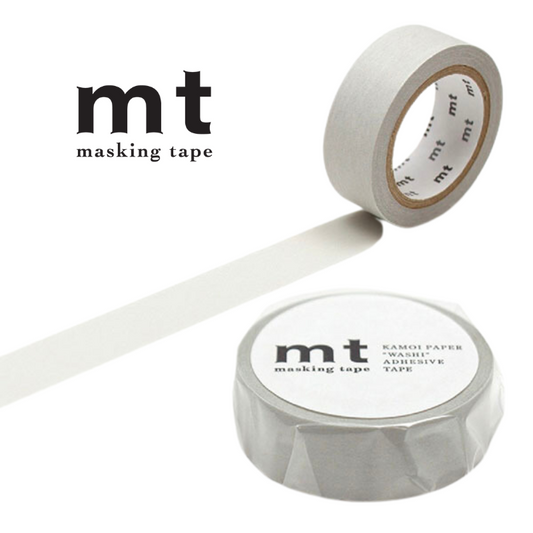 MT Basic Washi Tape - Pastel Pearlgray 7m