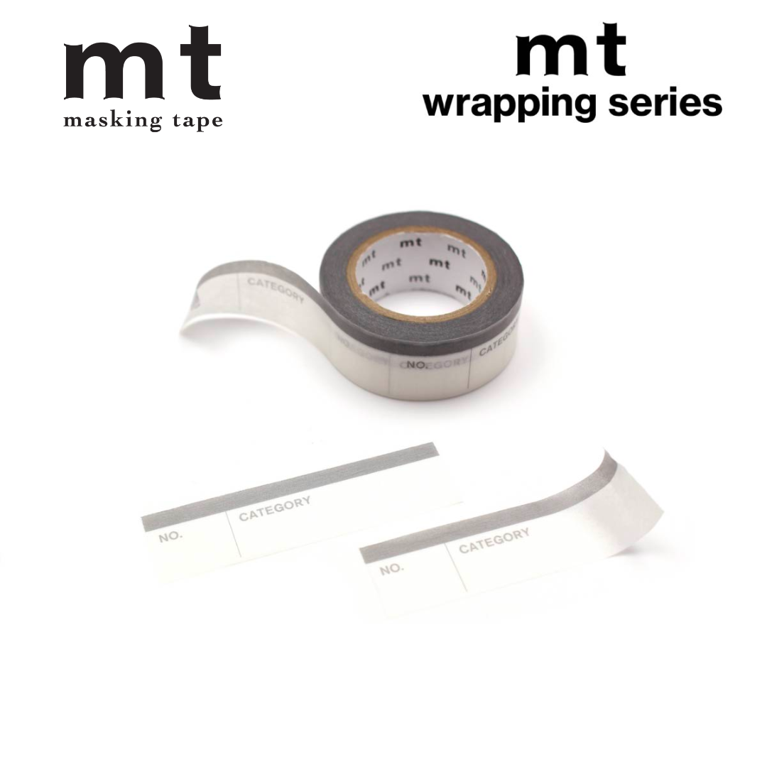 MT Perforated Label - Tape Number & Category