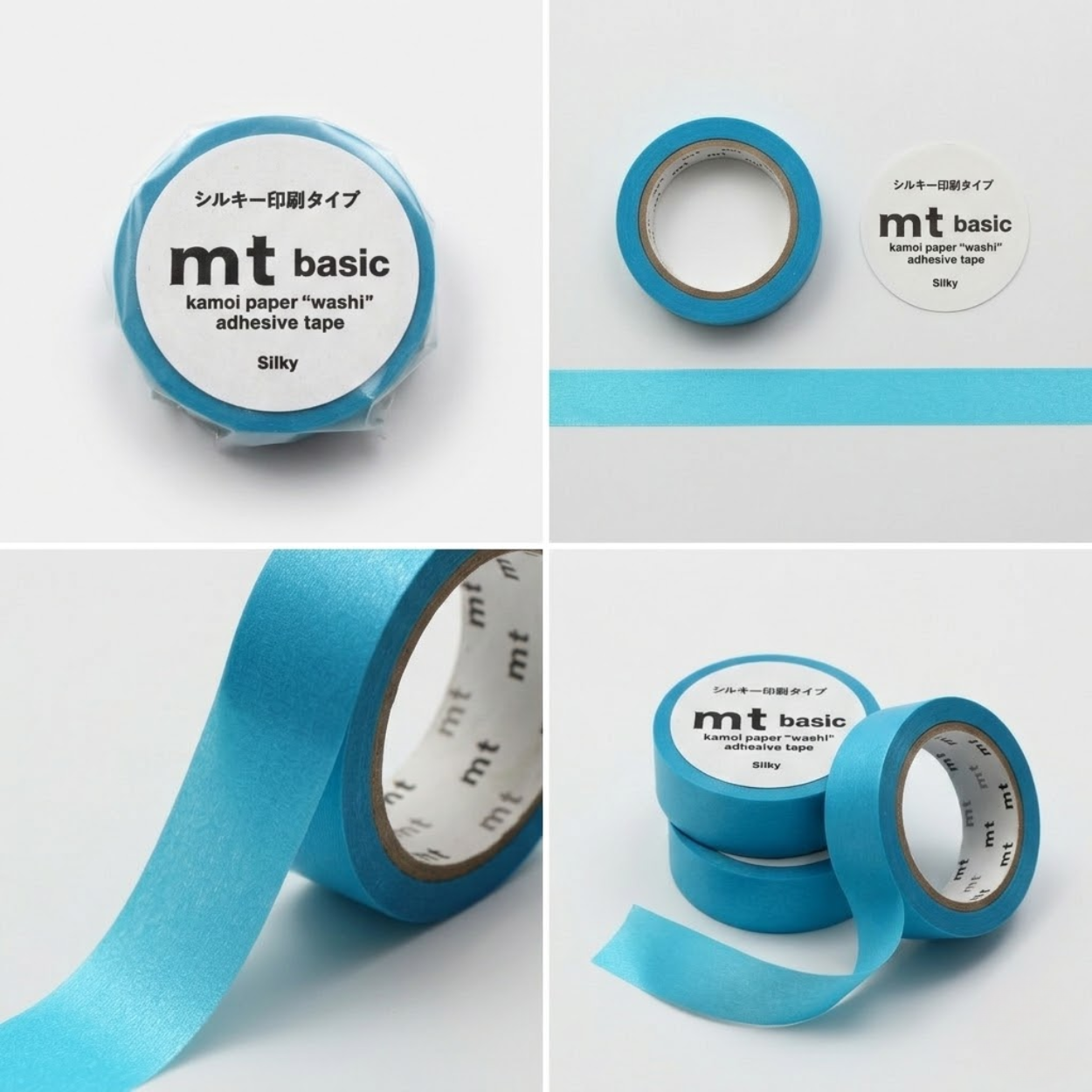 MT 1P Kamoi Washi Tape - Silky Light Blue