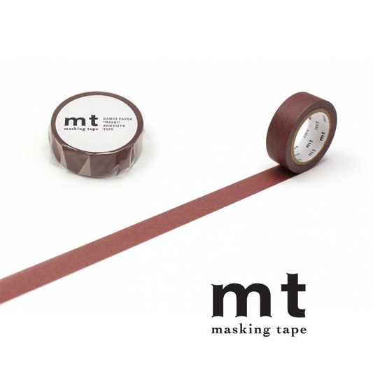 MT Basic Washi Tape - Grayish Red