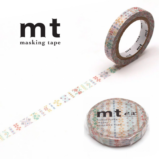 MT EX Washi Tape - Embroidery Line