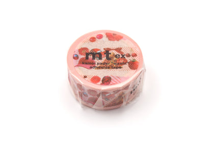 MT EX Washi Tape - Color Series Red