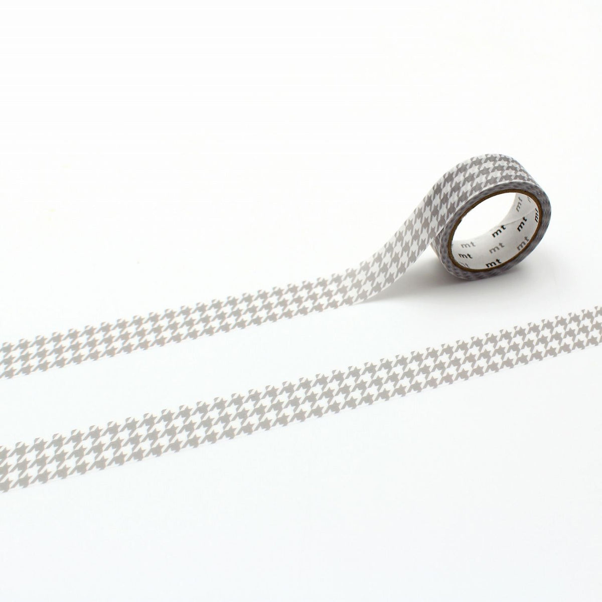 MT 1P Washi Tape - Houndstooth Gray
