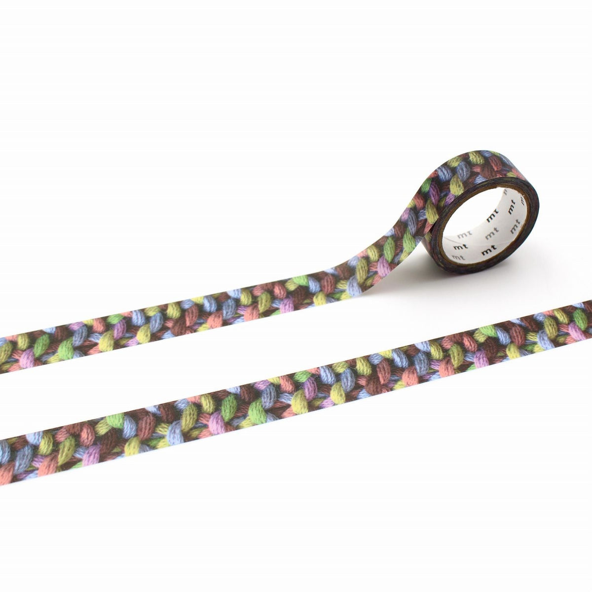 MT EX Washi Tape - Colorful Crochet