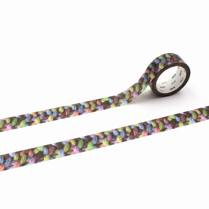 MT EX Washi Tape - Colorful Crochet