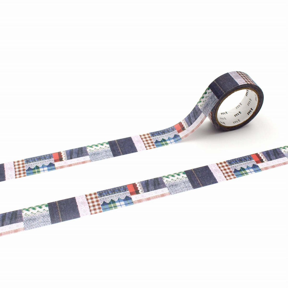 MT EX Washi Tape - Denim and Lace
