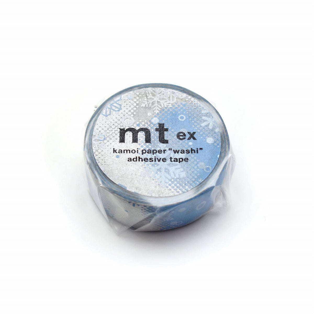 MT EX Washi Tape - Silver White