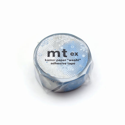 MT EX Washi Tape - Silver White