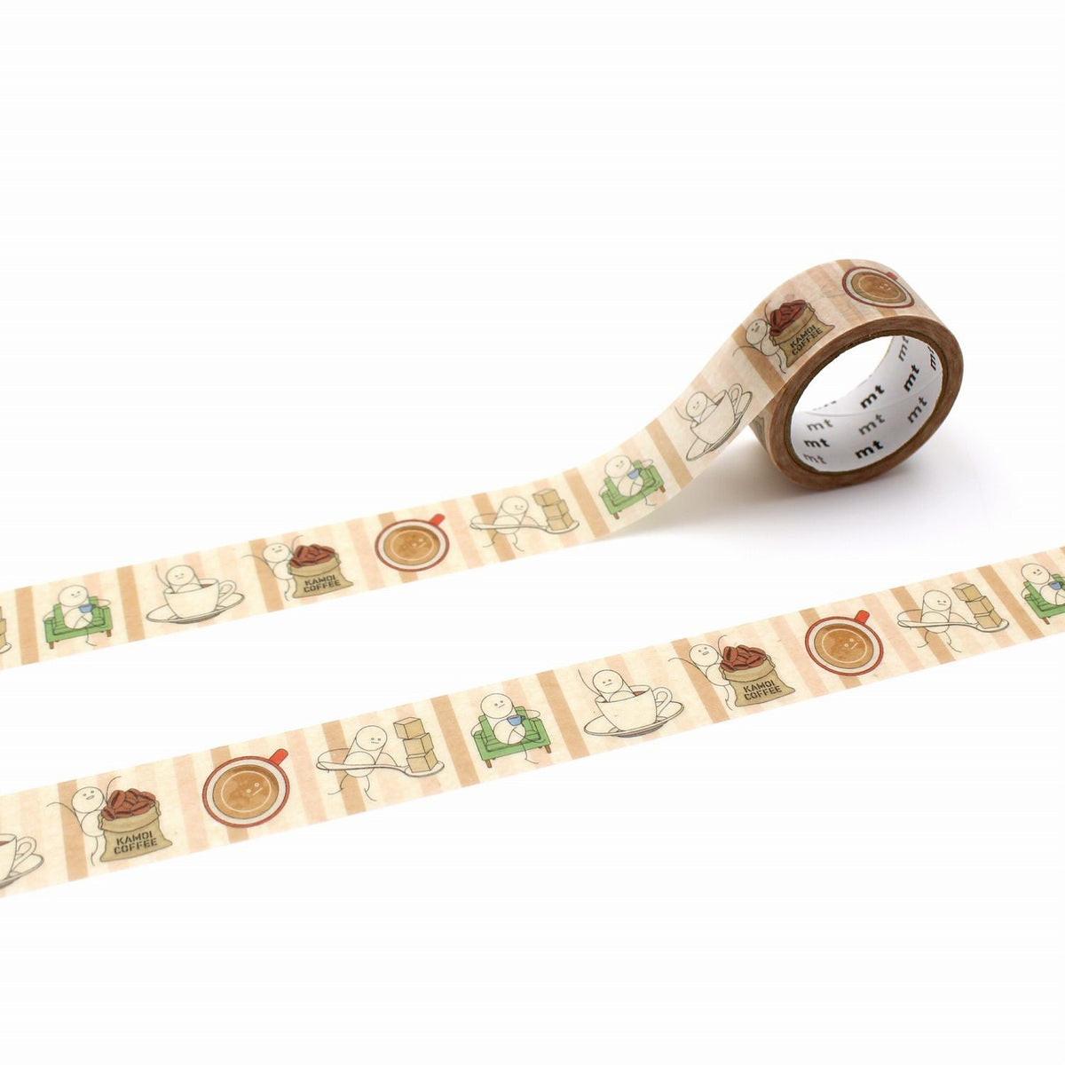 MT Upcycle Washi Tape - Coffee and MT Man