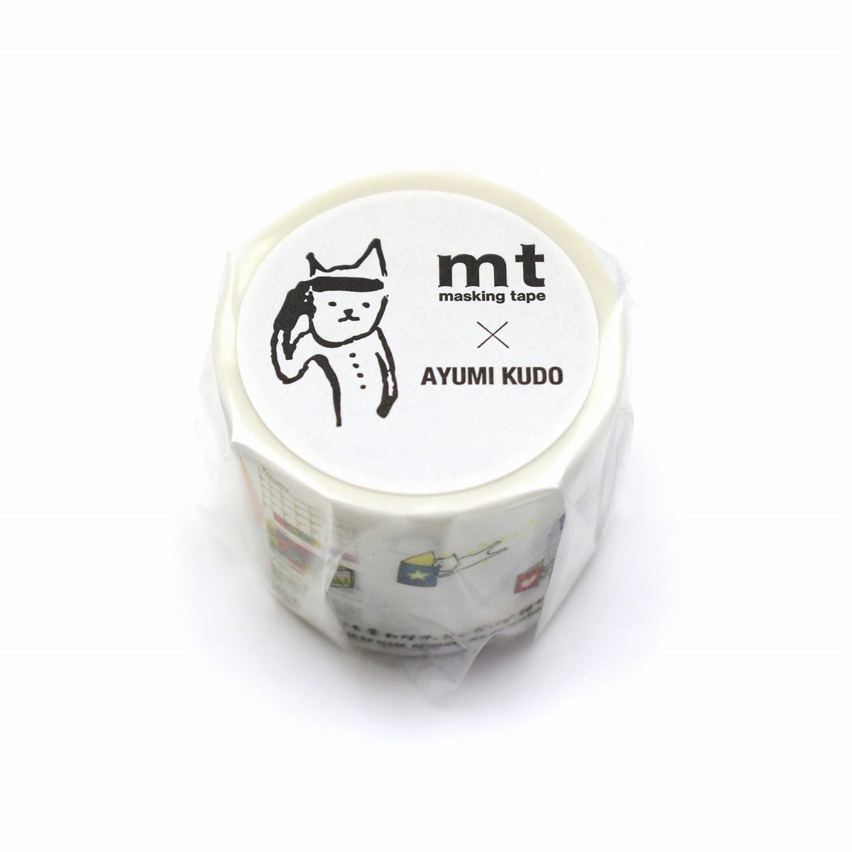 MT x Ayumi Kudo Washi Tape - Kissing Practice