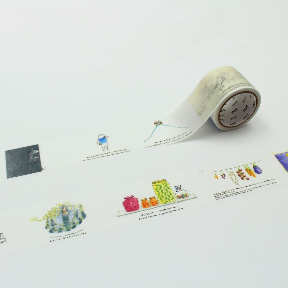 MT x Ayumi Kudo Washi Tape - Kissing Practice