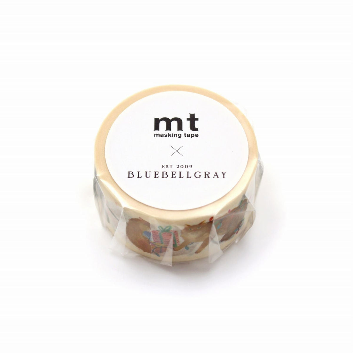 MT x Bluebellgray Washi Tape - Party Cats