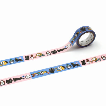 MT x Jenni Tuominen Washi Tape - Karkelot