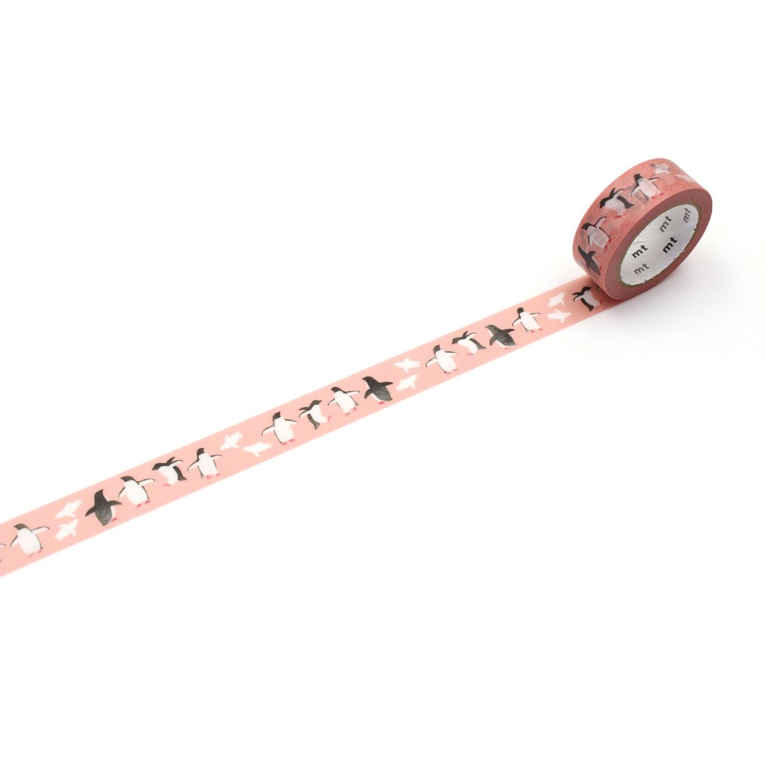 Mt x Maruichikyu Washi Tape - Adelie Penguin