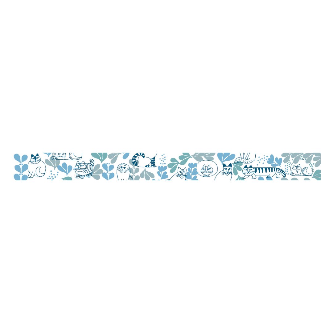 MT x Lisa Larson Washi Tape - Leaves Series