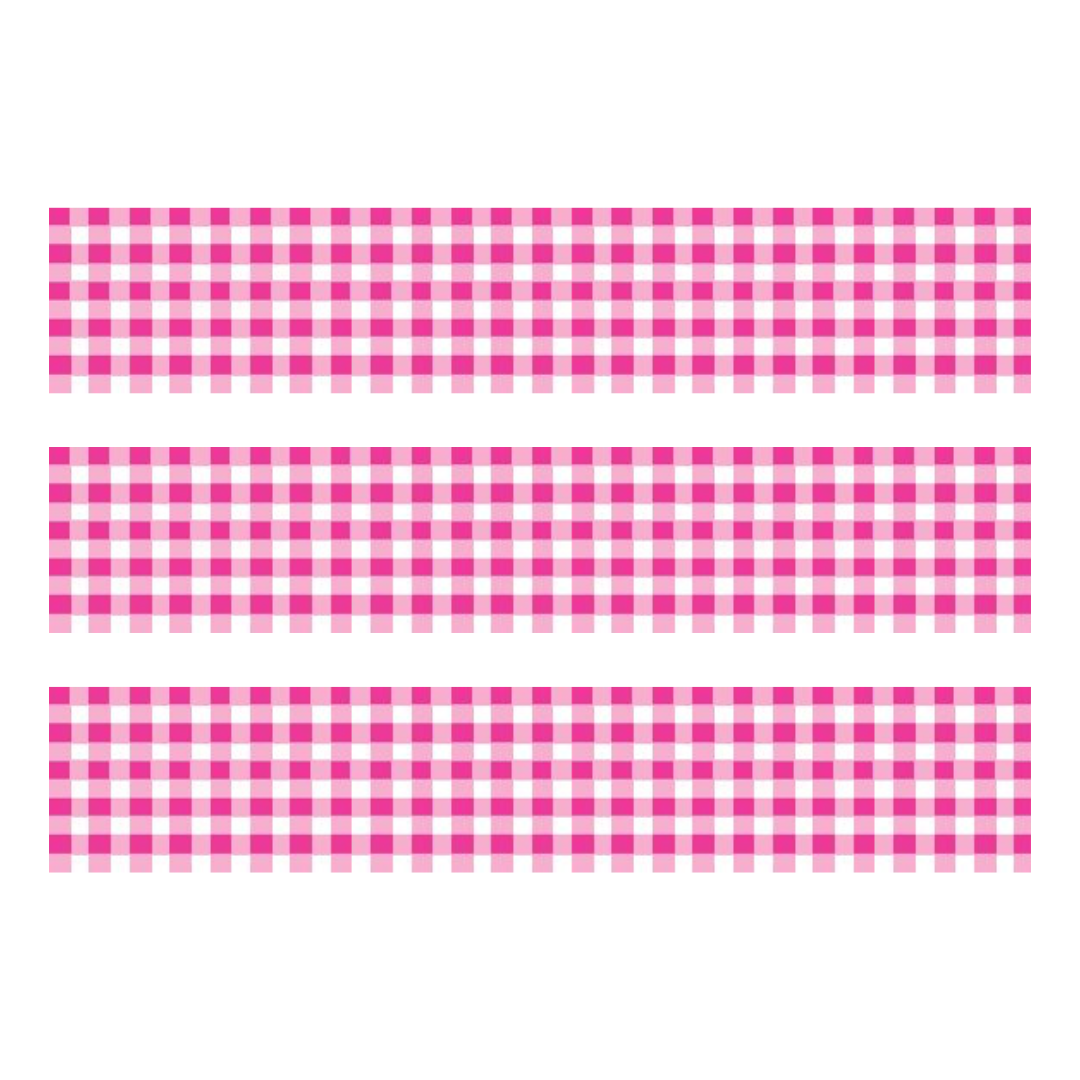 MT Deco Washi Tape - Delicate Checkered Pink
