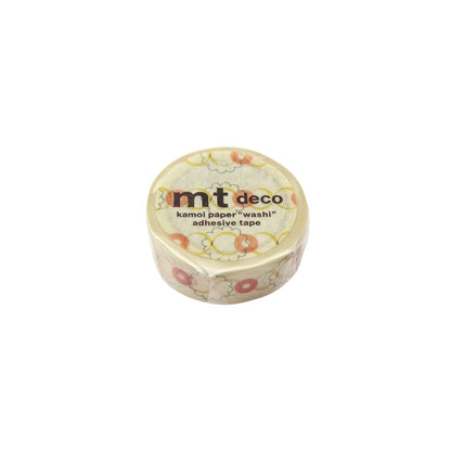 MT 1P Kamoi Retro Design Washi Tape - Button