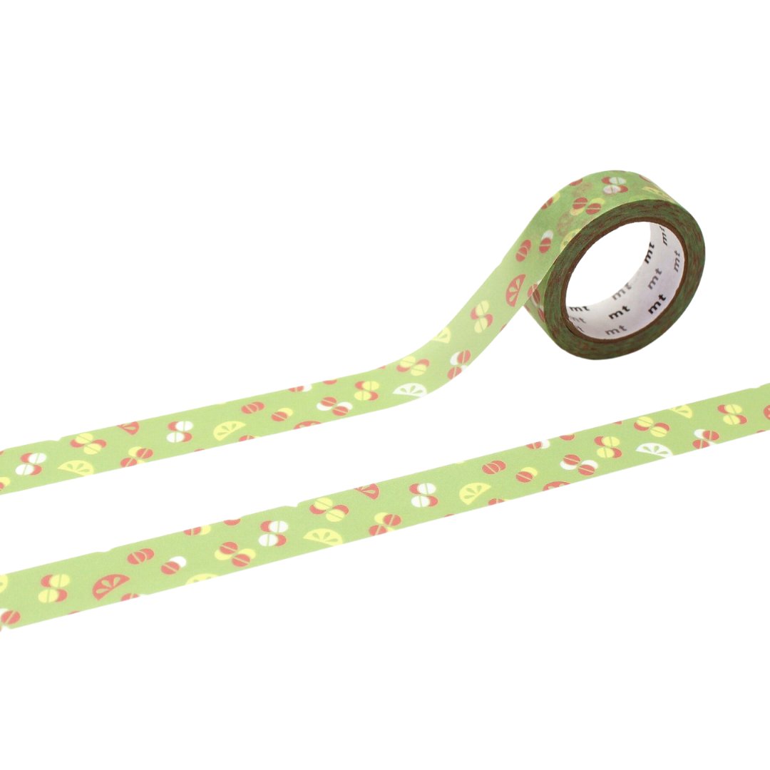 MT 1P Kamoi Retro Design Washi Tape - Small Pattern