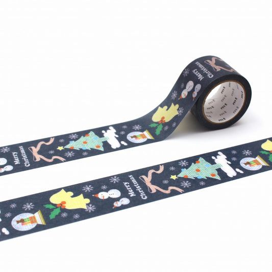 MT Tape Washi Tape - Christmas Black Board