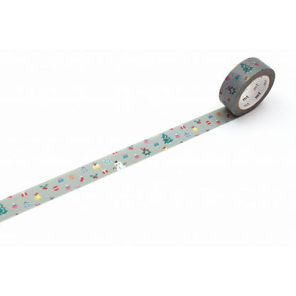 MT Tape Washi Tape - Pixel Christmas