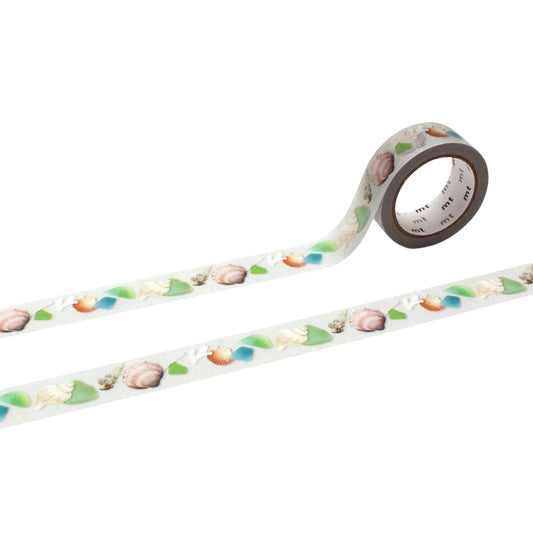 MT EX Washi Tape - Sea Glass and Shells