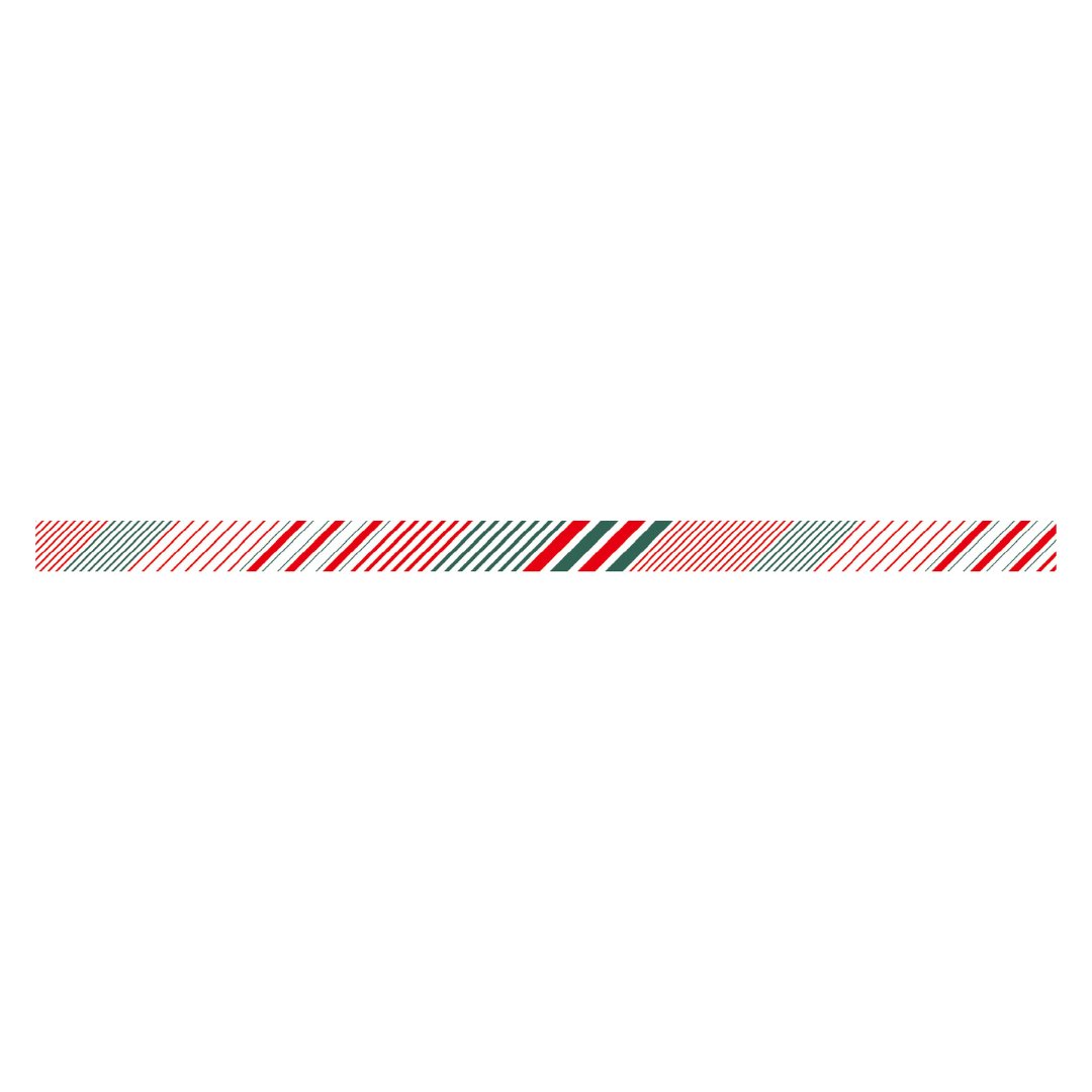 MT Tape Washi Tape - Christmas Color Stripe