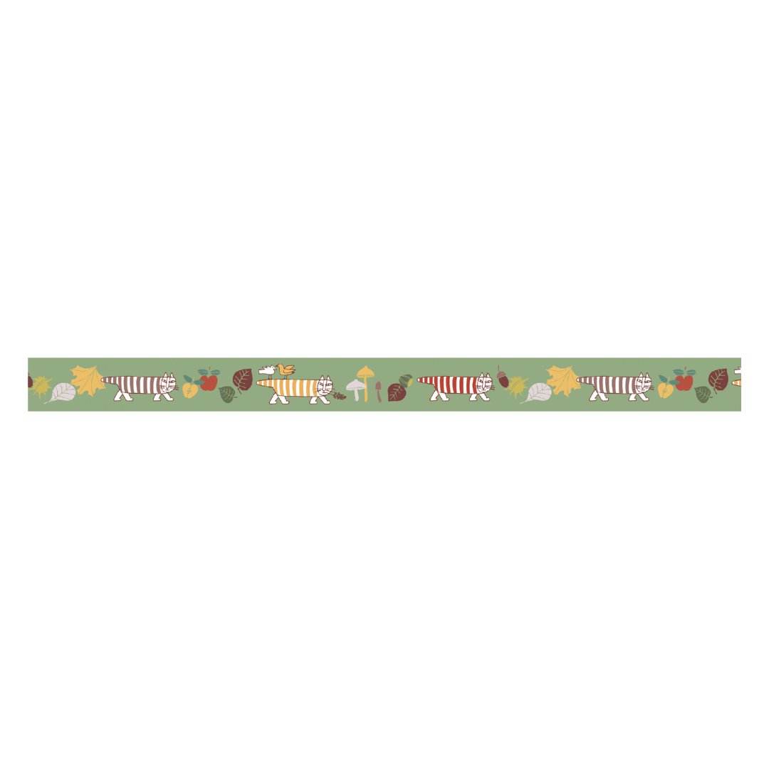 MT x Lisa Larson Washi Tape - Autumn Mikey