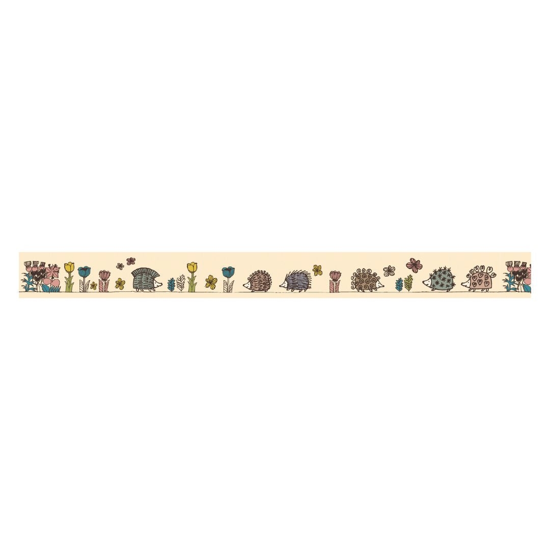 MT x Lisa Larson Washi Tape - Hedgehog Garden