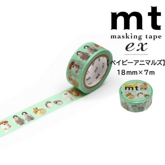 MT EX Washi Tape Baby Animals