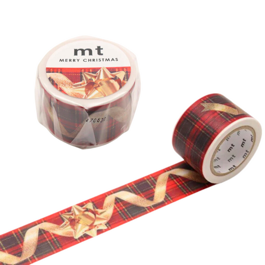 MT Masking Tape Christmas Washi Tape - Christmas Ribbon