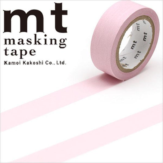 MT Basic Washi Tape Pastel Rose 7m