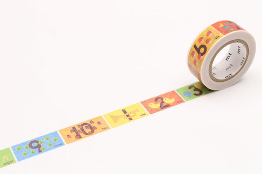(DD) MT For Kids Washi Tape Number