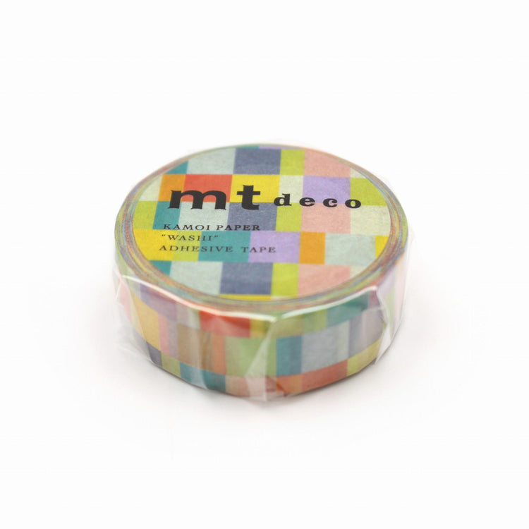 MT Deco Washi Tape Mosaic Bright