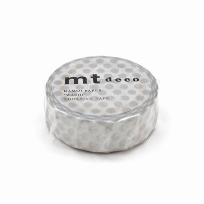 MT Deco Washi Tape -  Dot Silver