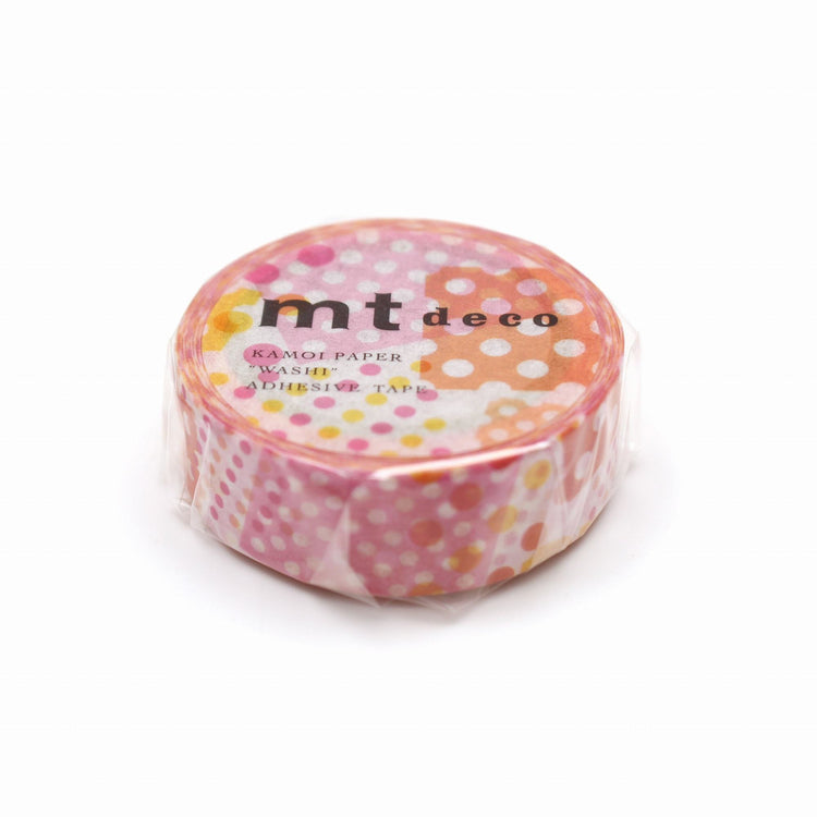 MT Deco Washi Tape Negapoji Dot Pink