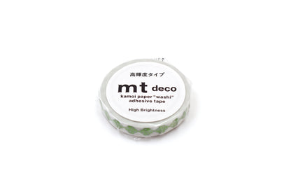 MT Deco High Brightness Washi Tape - Clover