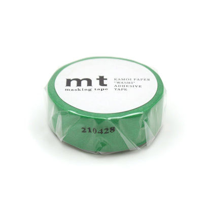 MT Basic Washi Tape - Green 7m