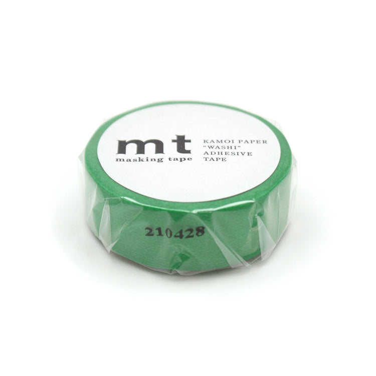 MT Basic Washi Tape Green 7m