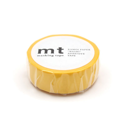 MT Basic Washi Tape - Yellow 7m