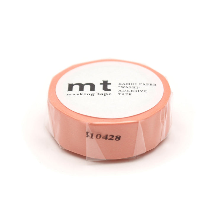 MT Basic Washi Tape Salmon Pink 7m