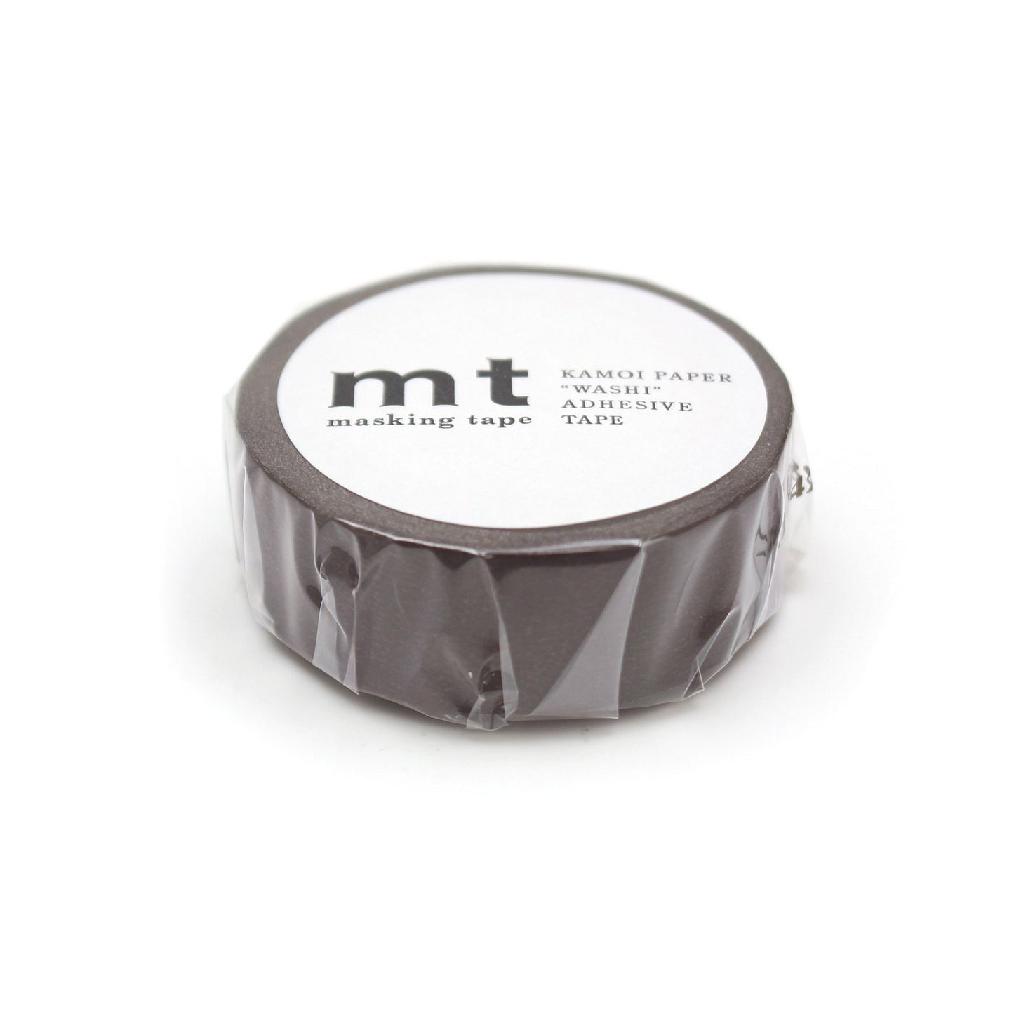 MT Basic Washi Tape Cocoa 7m