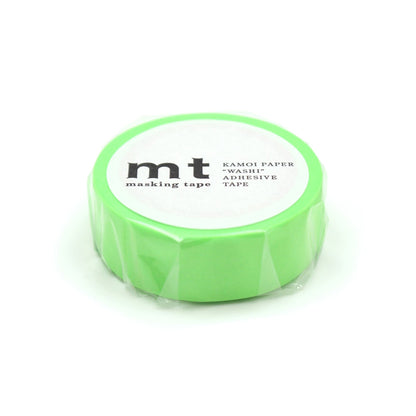 MT Basic Washi Tape - Shocking Green 7m