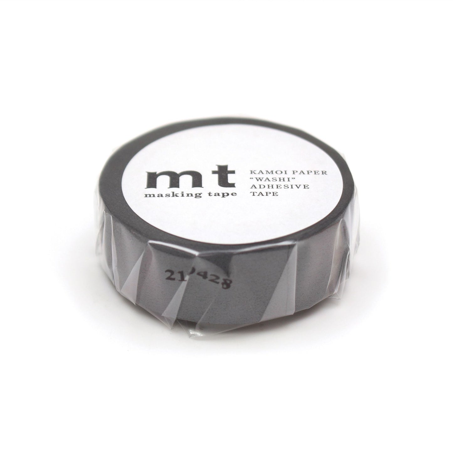 MT Basic Washi Tape - Matte Gray 7m