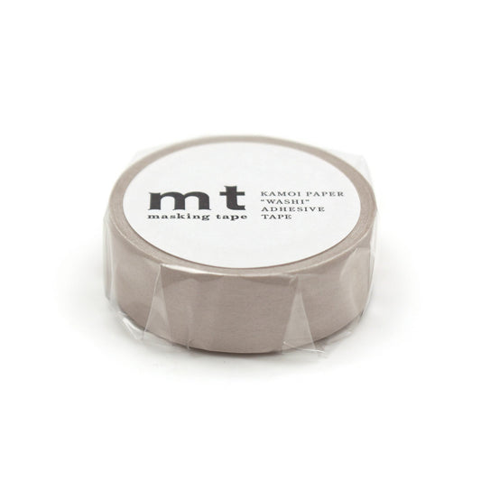 MT Basic Washi Tape Pastel Cocoa 7m