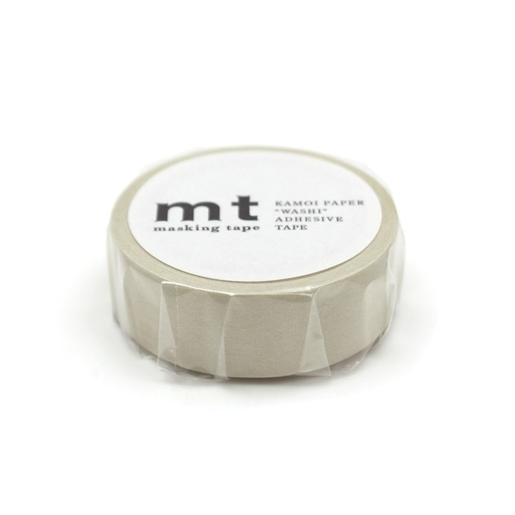 MT Basic Washi Tape Pastel Ivory 7m