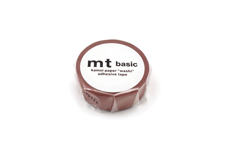 MT Basic Washi Tape - Reddish Brown