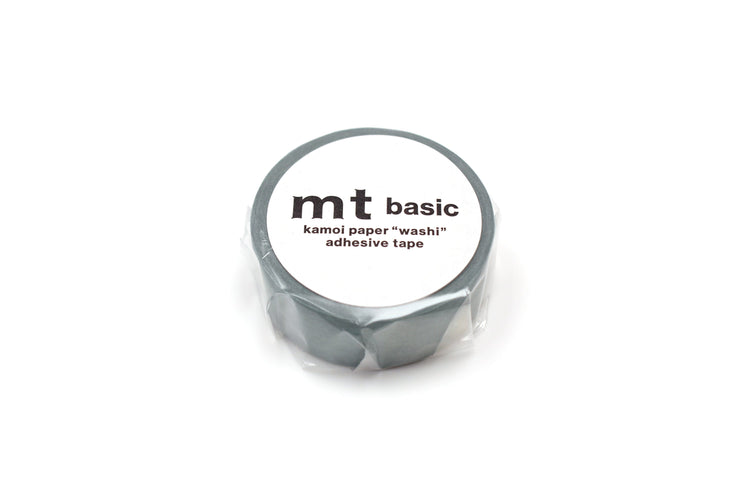 MT Basic Washi Tape - Charcoal Gray