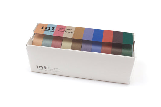 MT 10P Washi Tape Muted Color
