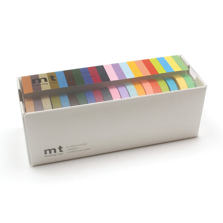 MT 20 Colours Washi Tape Set (7m)